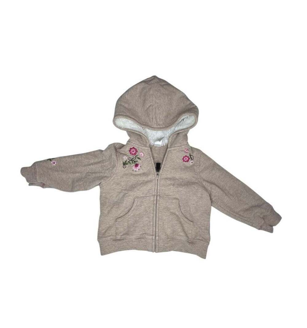 Janie and Jack Baby girl zip jackets with hood k194